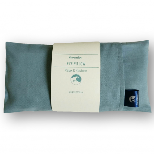 eye pillow with lavender and flaxseed, mase of cotton